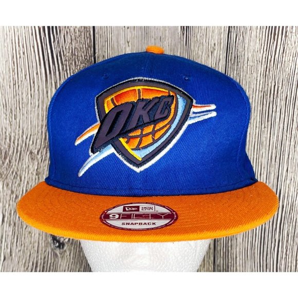 Oklahoma City Thunder NBA HWC New Era 9Fifty Snapback Hardwood Classics Cap Hat - Picture 1 of 7